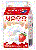 서울 딸기우유200ml